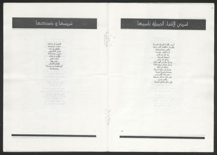 برنامج حفل 