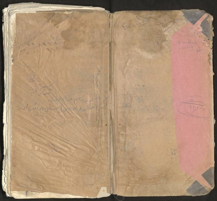 An account book belonging to The Aslan Tile Factory, Nablus, 1961-1969 