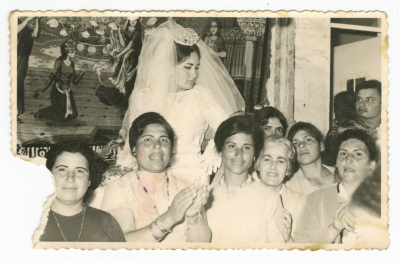 Women singing at a wedding