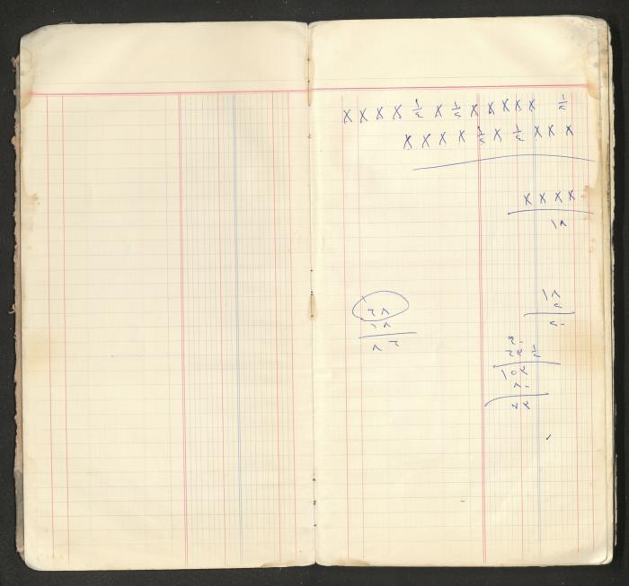 An account book belonging to The Aslan Tile Factory, Nablus, 1961-1969 