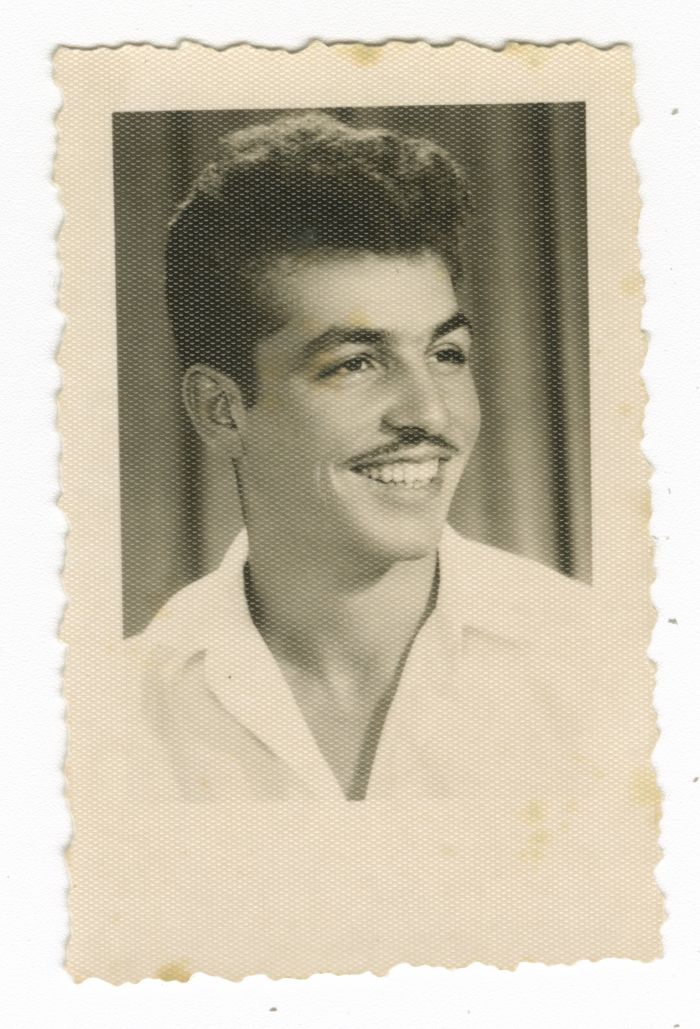 A portrait of a man