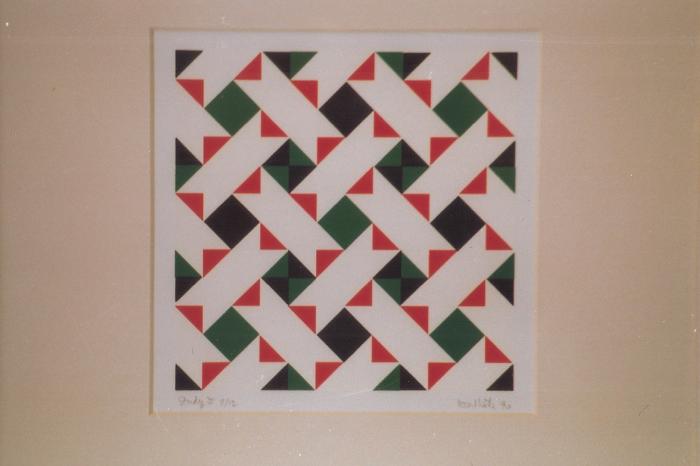 Artwork by Artist Kamal Boullata, Damascus, 1994
