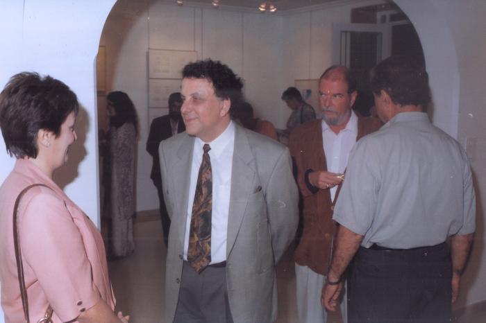 Opening of Artist Kamal Boullata's Exhibition, Damascus, 1994