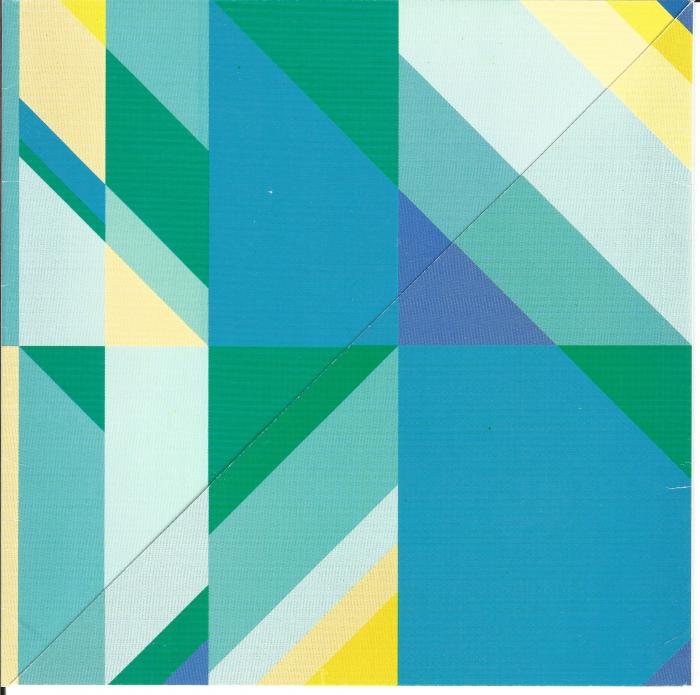 Invitation Card for Artist Kamal Boullata's Exhibition and Cultural Event at Gallery ATASSI, Damascus, 1994 