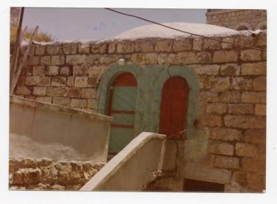 A house in Turmus Ayya village, in 1980s
