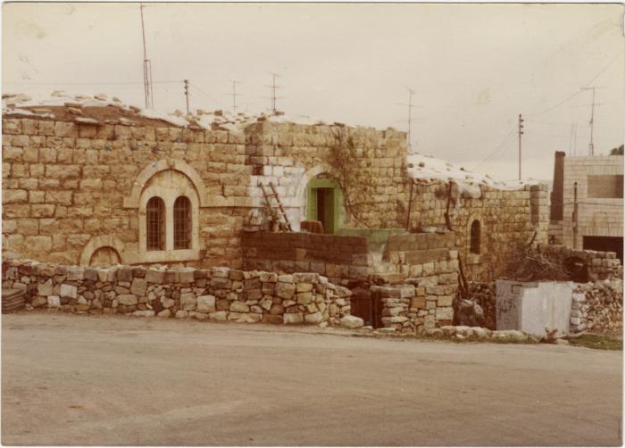 An Old house, Al-Bireh city, 1979
