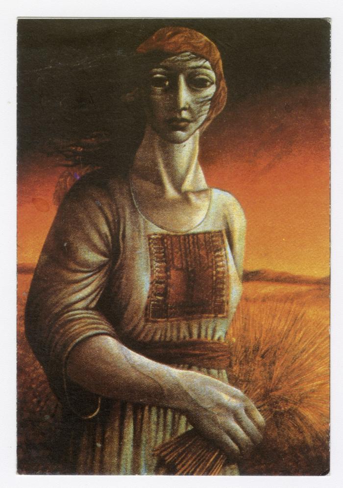 A Postcard with a painting 