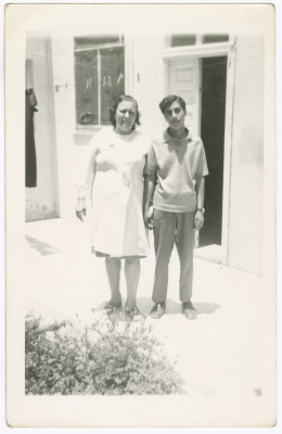 Fatima and Khaled al-Shalabi, Amman, 1968-1969