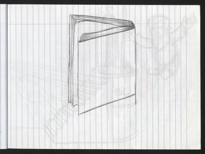 A Notebook of Caricature Sketches by Artist Mohammad Sabaaneh, al-Naqab Prison, 2013