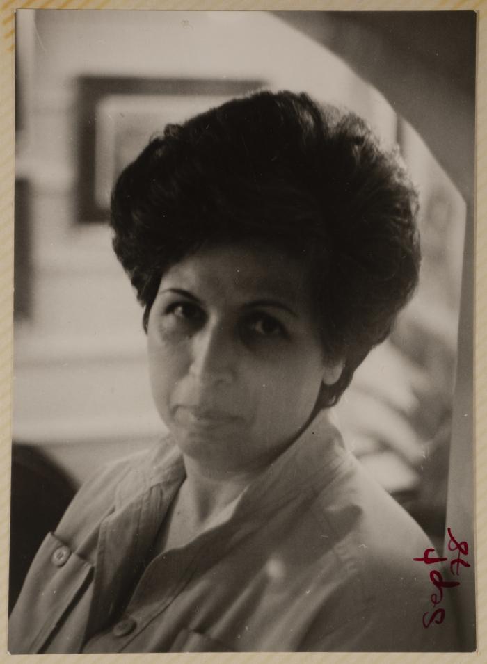 Nuha Batshon, Amman, September 1978