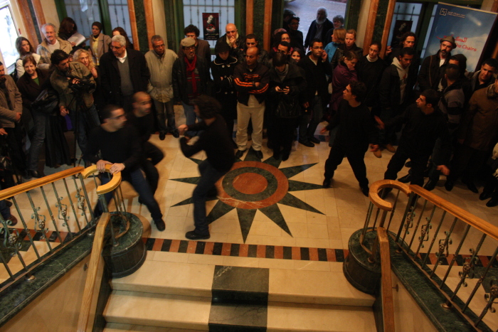 Theatrical Improvisations in Al Kasaba Theatre and Cinematheque after the Assassination of Juliano Mer-Khamis 