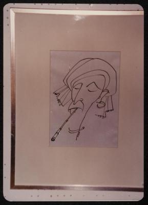 صورة لعمل فني معروض في ذا غاليري، عمّان، 1995