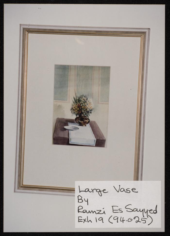 Artwork by Artist Ramzi Es-Sayyed, Amman