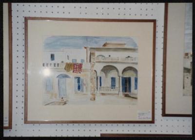 Artwork by Artist Janet Venn-Brown, Amman 