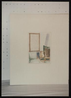 صورة لعمل فني معروض في ذا غاليري، عمّان