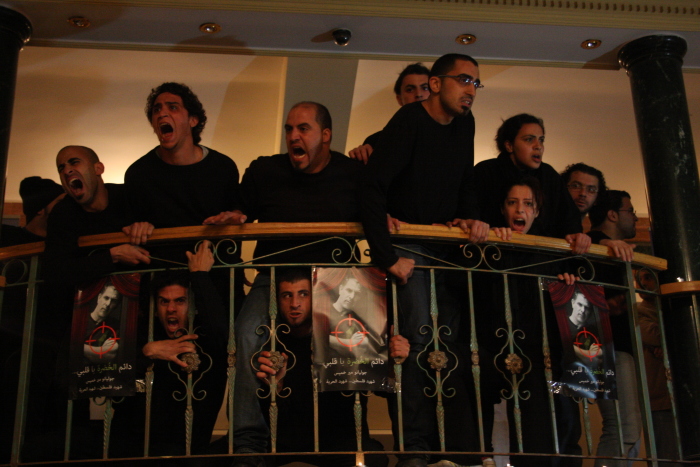 Theatrical Improvisations in Al Kasaba Theatre and Cinematheque after the Assassination of Juliano Mer-Khamis 