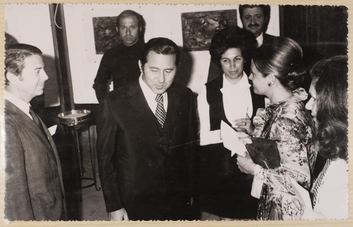 Photo from The Spring Exhibition of Fine Arts, Amman, 1972
