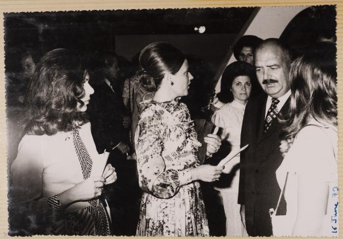 صورة من معرض الربيع للفنون الجميلة، عمّان، 1972