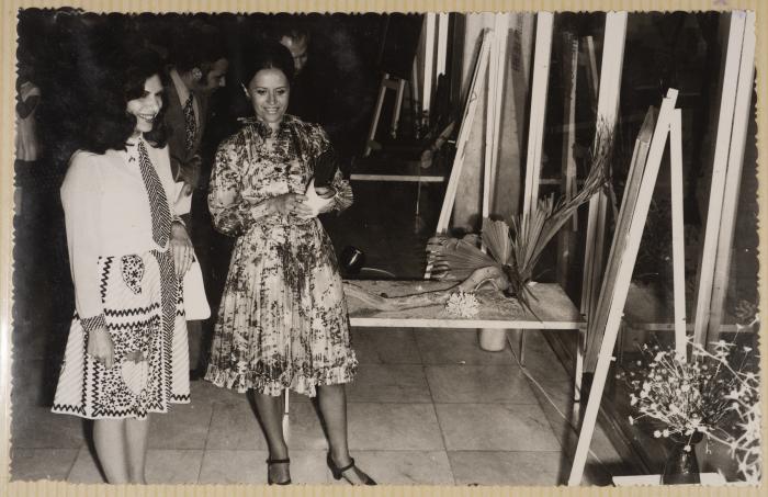 صورة من معرض الربيع للفنون الجميلة، عمّان، 1972