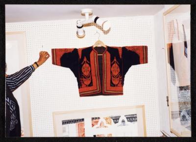 Embroidered Taqsireh Exhibited at The Gallery, Amman