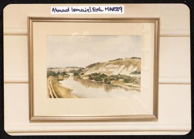 Artwork by Artist Ahmad Ismail, Amman, 1989
