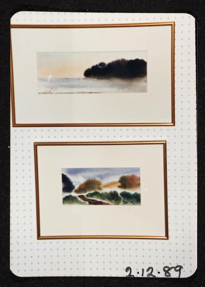 Artworks Exhibited at The Gallery, Amman, 1989
