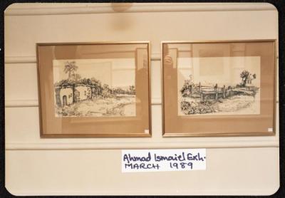Artwork by Artist Ahmad Ismail, Amman, 1989
