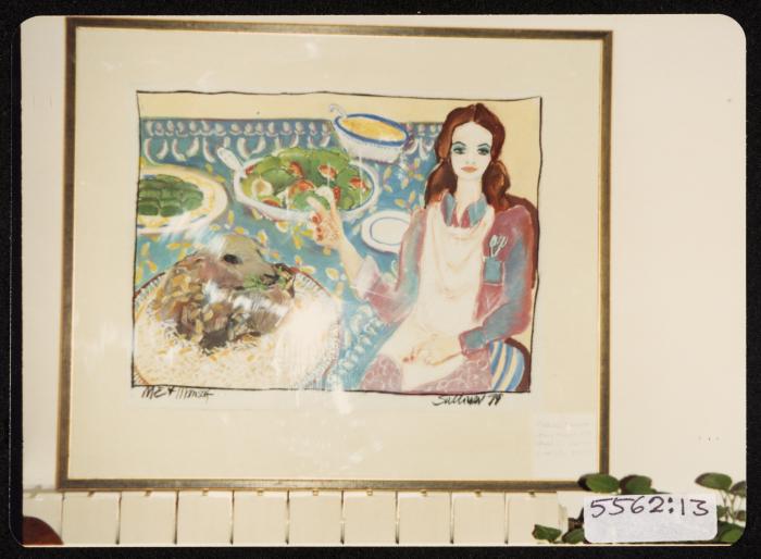 صورة لعمل للفنانة باربرا سولفان، عمّان، 1979