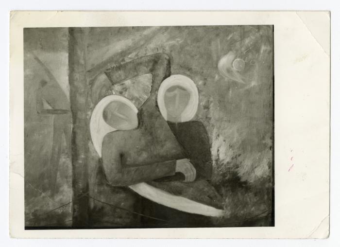 A photograph of a painting by the artist Jawad Ibrahim