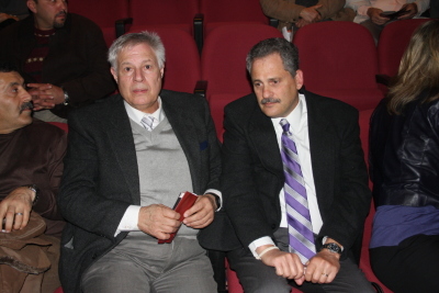 Performance of "Martin Luther King Stations" Play in Al Kasaba Theatre and Cinematheque During Al Manara International Theatre Days in 2011