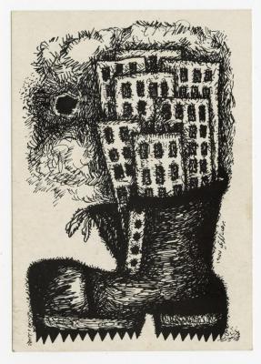 A postcard titled "Israel