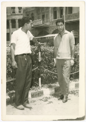 Ahmad and Wajih al-Qasim, Amman, 15 July 1969