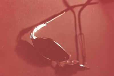 Sunglasses of Shaheed Hussam Bakheet, from  '100 Shaheed - 100 Lives' Exhibition, February 2001