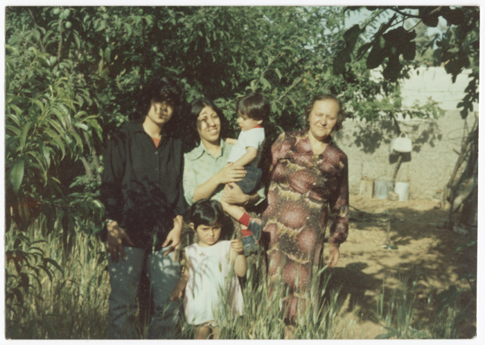 Omar al-Qasim's Mother, Sister and Cousin, Jerusalem, the Early 1970s