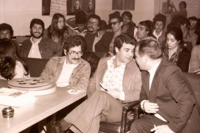The Attendees during " Tel Al- Zaatar" film showcase, Beirut 1978