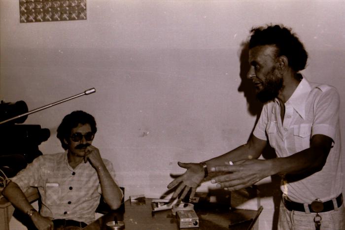 مصطفى الحلاج ومصطفى أبو علي، بيروت، 1978