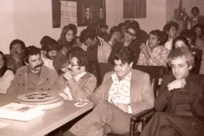 From the screening of "Tal al-Zaatar" film, Beirut, 1978
