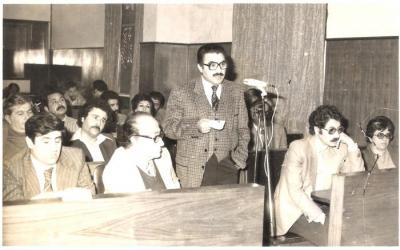 Mostafa Abu Ali Participating In Baghdad International Festival 1973