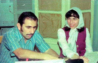 Sulafa Jadallah and Hani Jouhariya, Beirut, 1976