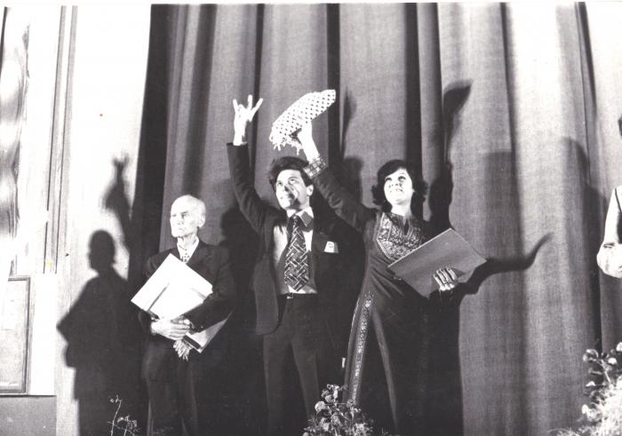 The announcement of The Shaheed Hani Joharia Award 1978 