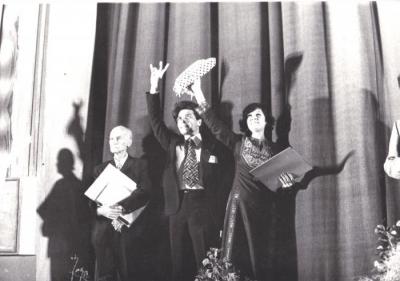 The announcement of The Shaheed Hani Joharia Award 1978 