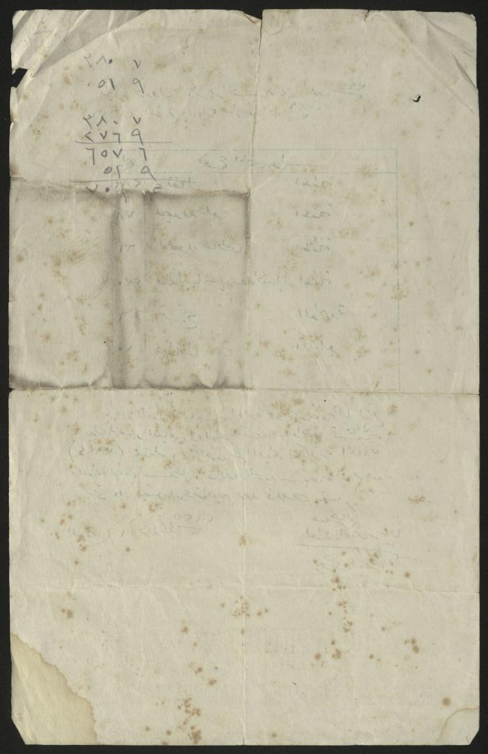 The Tithes Table for the Summer of 1924