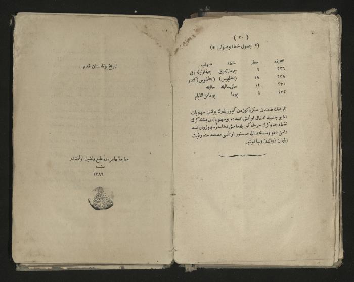 A book about the Greek history , 1869