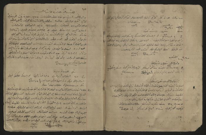 دفتر ملاحظات لرشيد الحاج إبراهيم، 1915