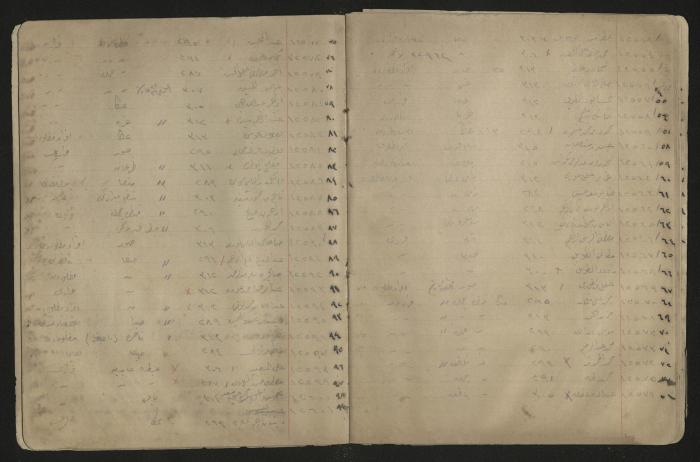 دفتر ملاحظات لرشيد الحاج إبراهيم، 1915
