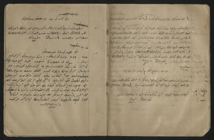 دفتر ملاحظات لرشيد الحاج إبراهيم، 1915