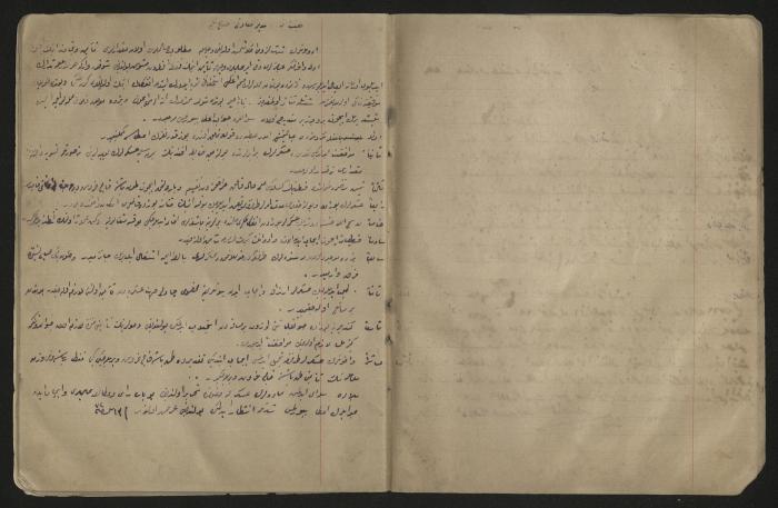 دفتر ملاحظات لرشيد الحاج إبراهيم، 1915