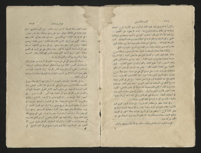 كتاب عن محمد بن علي الإدريسي، عشرينيات القرن العشرين