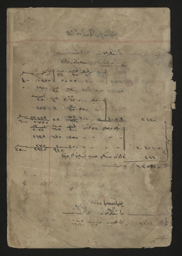 دفتر حسابات لرشيد الحاج إبراهيم، 1926