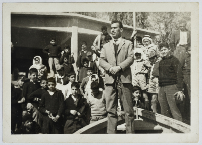 Students of al-Bakreia School on a trip to Jericho